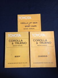 Werkplaatshandboek Toyota Corolla en Trueno chassis en carrosserie