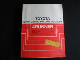 Workshop manual Toyota 4Runner chassis and bodywork