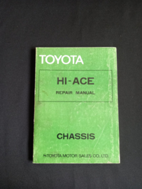 Workshop manual Toyota Hiace chassis (RH11, RH11P, RH11V, RH11B, RH11G and RH16B series)