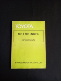 Workshop manual Toyota 16R and 18R engine