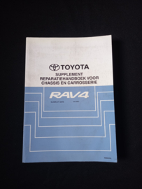 Workshop manual Toyota RAV4 (CLA20 and CLA21 series) chassis and bodywork