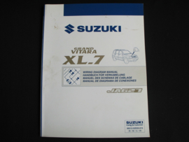 Werkplaatshandboek Suzuki Grand Vitara XL-7 elektrische schema's