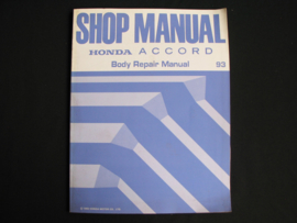 Workshop manual Honda Accord bodywork (1993) (4nd generation)