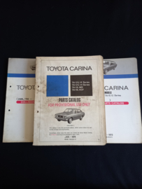 Onderdelenboek Toyota Carina (TA10 en TA12 series)