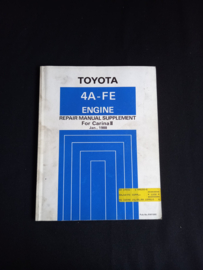 Werkplaatshandboek Toyota 4A-FE motor