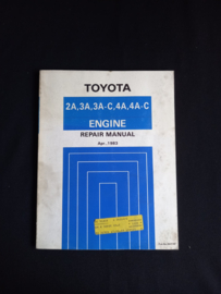 Workshop manual Toyota 2A, 3A, 3A-C, 4A and 4A-C engine