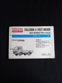 Parts catalog Toyota Dyna (BU, RU, YU and WU series)