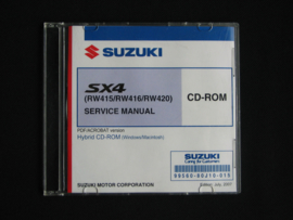Werkplaats CD Suzuki SX4 (RW415, RW416 en RW420) (juli 2007)