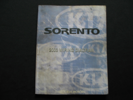 Werkplaatshandboek Kia Sorento (2003) elektrische schema's