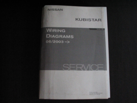 Werkplaatshandboek Nissan Kubistar (X76) (06/2003) elektrische schema's