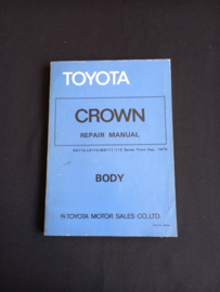Werkplaatshandboek Toyota Crown carrosserie