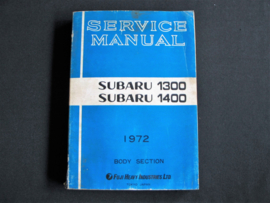 Workshop manual Subaru 1300 en 1400 (1972) bodywork