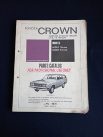Onderdelenboek Toyota Crown (MS83 en MS88 series)