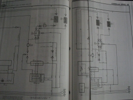 Werkplaatshandboek Toyota Corolla elektrische schema's