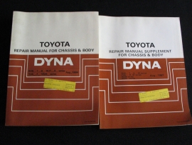 Werkplaatshandboek Toyota Dyna chassis en carrosserie