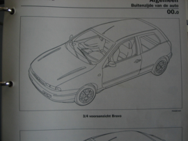 Werkplaatshandboek Fiat Bravo/ Brava deel 1