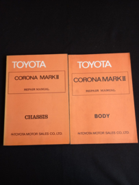 Workshop manual Toyota Corona Mark II chassis and bodywork