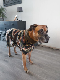 Fleecejassen camo voor je hond (reversible!)