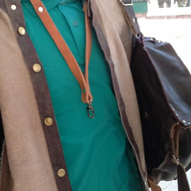 Leren keycords