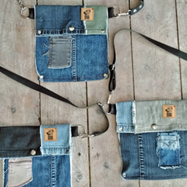 Crossbody / heuptasje denim