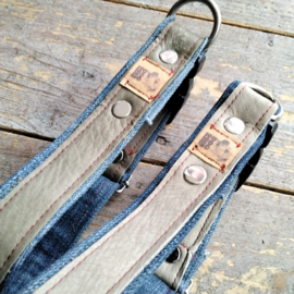Custommade halsbanden leer of koe & jeans | vanaf
