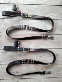 Leren riemen extra breed