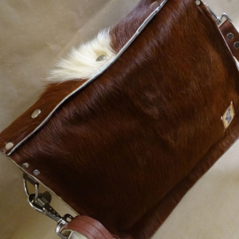 BIG Cowbag | Tas van koeienhuid