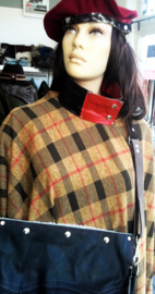 Ponchos tartan