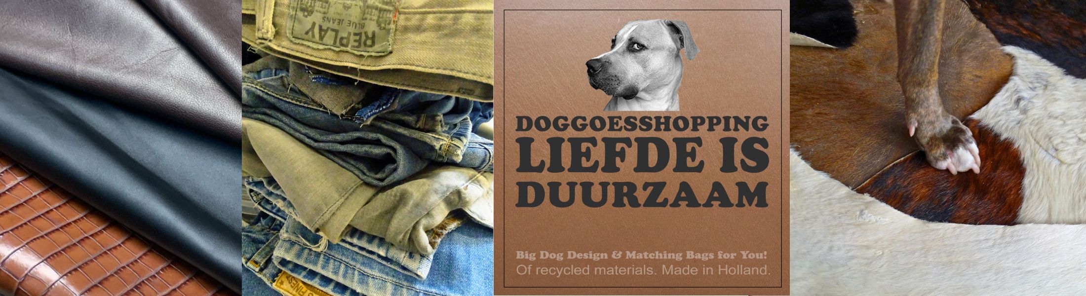 Liefde is duurzame, gerecyclede materialen