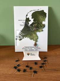 Trekvogelpad (LAW 2) 22,5 x 30cm ZONDER baklijst