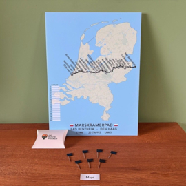 Marskramerpad (LAW 3) 22,5 x 30cm ZONDER baklijst