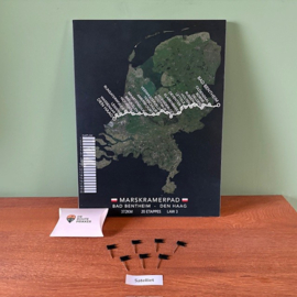 Marskramerpad (LAW 3) 22,5 x 30cm ZONDER baklijst