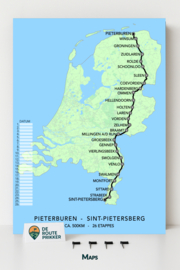 Pieterburen - Sint-Pietersberg 22,5 x 30cm ZONDER baklijst