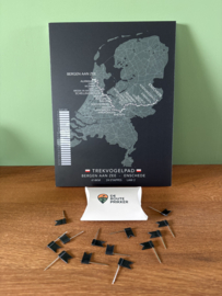 Trekvogelpad (LAW 2) 22,5 x 30cm ZONDER baklijst
