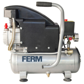 Ferm Compressor 1.1PK - 750W - 8 liters