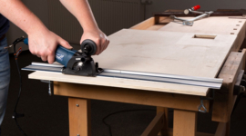 Ferm Precisie cirkelzaag 500W - 85mm met parallelgeleider