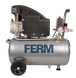 Ferm Compressor 1.5PK - 1100W - 24 liters
