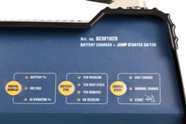 Ferm Acculader 6V/12V met starthulp