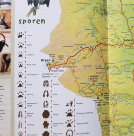 Kruger Park Map and Field Guide