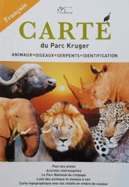 Kruger Park Map and Field Guide