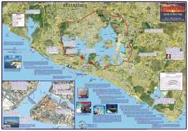 Curacao Dive map