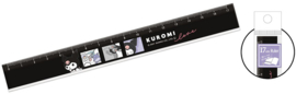 Kuromi ruler 17 cm
