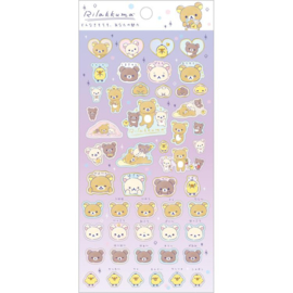 Stickers Rilakkuma Snuggling up to You | paars