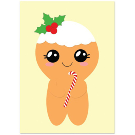 Christmas card Gingerbread