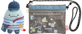 Sumikkogurashi Coordinate bag + Tokage tenori plush