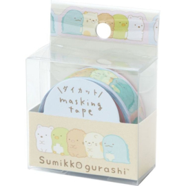 San-X gestanste masking tape | Sumikkogurashi