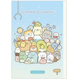 Blank notebook Sumikkogurashi Everyone Gets Together
