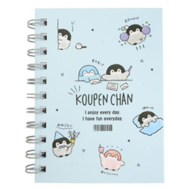 Koupen Chan ringband notitieboekje | blauw