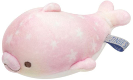 Jinbesan Pearl Dolphins plushie | Pink Dolphin