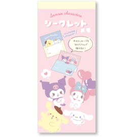 Letter pad Sanrio Characters